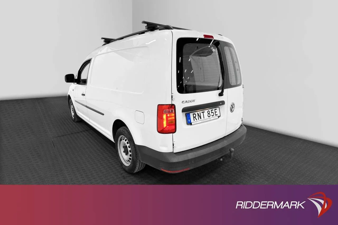 Volkswagen Caddy Maxi 2.0TDI DSG Värmare Dragkrok MOMS Image 2